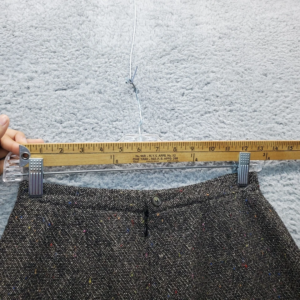 Falda Limited America Línea A Mujer Talla 4 Multi Tweed Forrada Ventilada Cremallera Trasera Foto 4 de 4