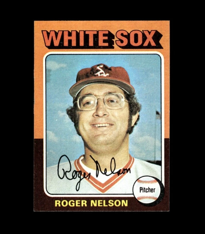 1975 Topps Mini Set-Break #572 Roger Nelson NM-MT OR BETTER *GMCARDS*