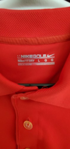 Philadelphia Phillies World Series 2009 Nike Fit Dry Golf Red Polo Shirt SZ L - Picture 5 of 6