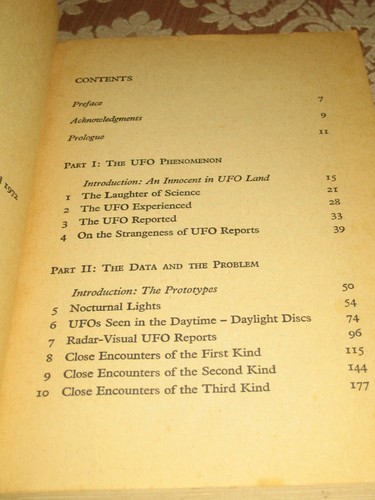 The UFO Experience, A Scientific Enquiry, J.Allen Hynek 1974 Paperback Rare Book - Picture 6 of 10