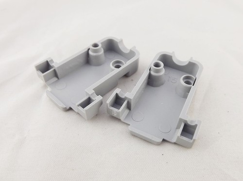 10pcs Plastic Hood Cover Backshell & Screws for D-SUB DB15 VGA 15 Pin DB9 9 Pin - 第 3/5 張圖片