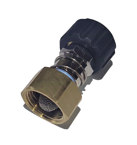 M22 To 14mm Garden Hose Adapter - Heavy Duty Fitting For Pressure Washers