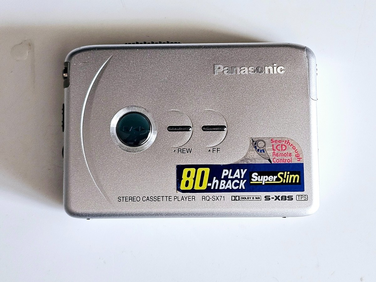 Super Slim Panasonic RQ-SX71 LCD Remote Control Walkman Super Slim Panasonic RQ-SX71 LCD Remote Control Walkman