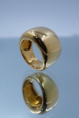 Cartier Nouvelle Vague 18k Dome Yellow Gold Ring Band Size 5