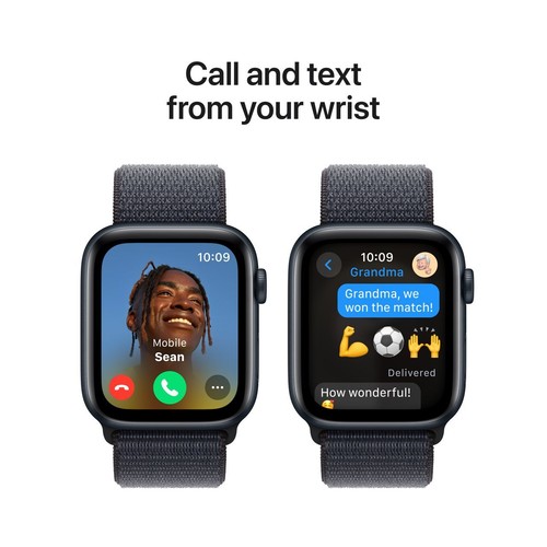 Apple Watch SE 2nd Gen 44 mm Midnight w/ Ink Sport Loop – New - Picture 4 of 8
