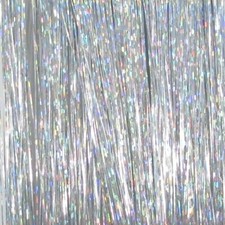 Holo Silver Dolly Depot  Tinsel Highlights for Rerooting  Rehairing Dolls