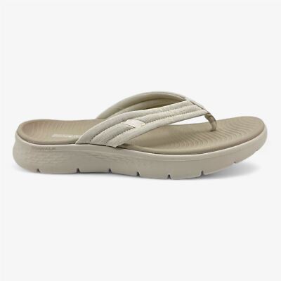 Skechers Go Walk Flex Overjoy Natural Womens Sandal Thong