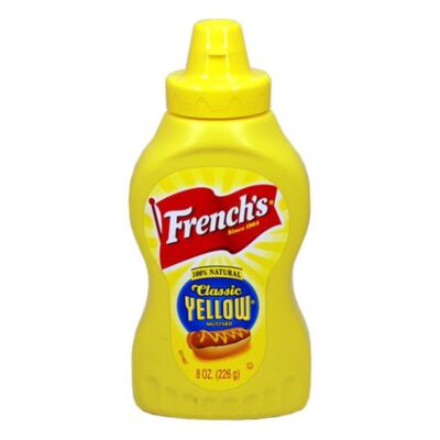 French's Classic Yellow Mustard (4x 215 ml) | Senf Soße Kochen Klassik