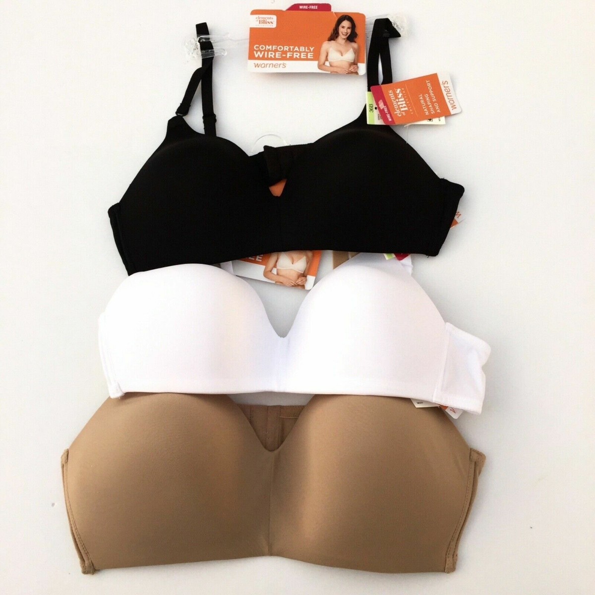 Warners Bra Wire-Free Elements of Bliss Soft Smoothing