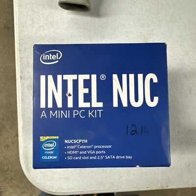 Intel NUC5CPYH mini PC kit See Photos For Specs