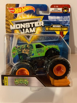 HOT WHEELS 2018 JESTER MONSTER JAM TRUCK NEW LOOK ...