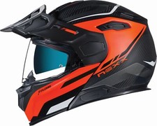 NEXX Endurohelm X.VILIJORD Hiker orange grau matt Klapphelm Gr. XL 61/62