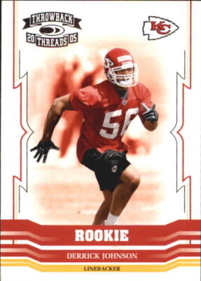 2005 Throwback Threads Football Rookie Card RC Singles xxx/999 - You Choose