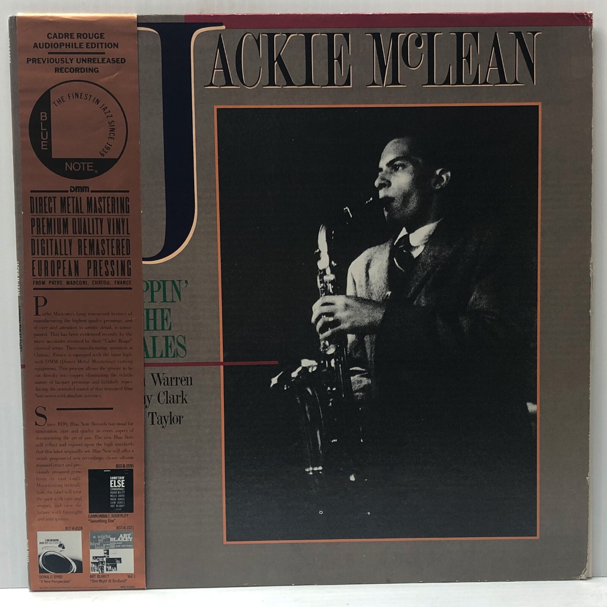 ワールドワイドLP Jackie McLean Tippin The Scales B003331301 Blue Note /00400 JACKIE MCLEAN - Jackie McLean - Tippin' The Scales LP (Tone