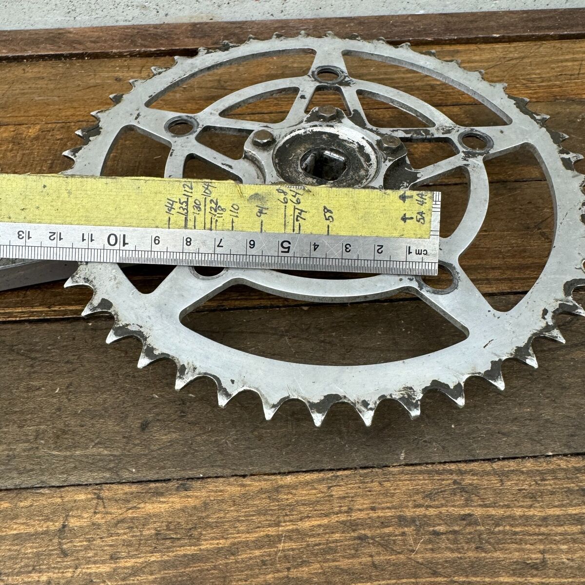 Vintage Stronglight 49D Crank Arm Right Only 170 mm Strong Vintage Stronglight 49D Crank Arm Right Only 170 mm Strong