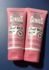 Soap & Glory Heel Genius Supercharged Foot Mask , 2 Pk