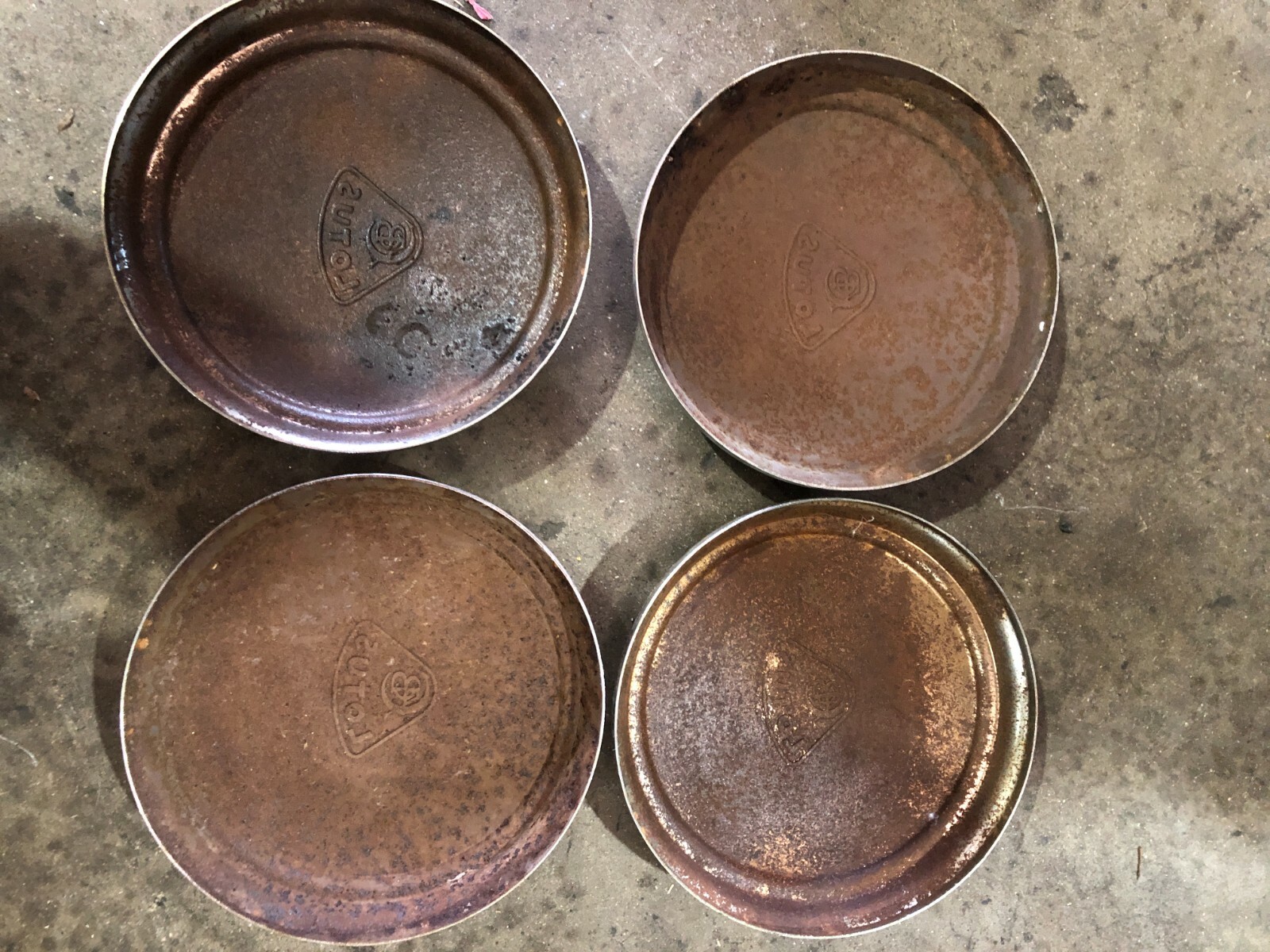 Lotus Europa Steel Hub Caps (Set of 4)