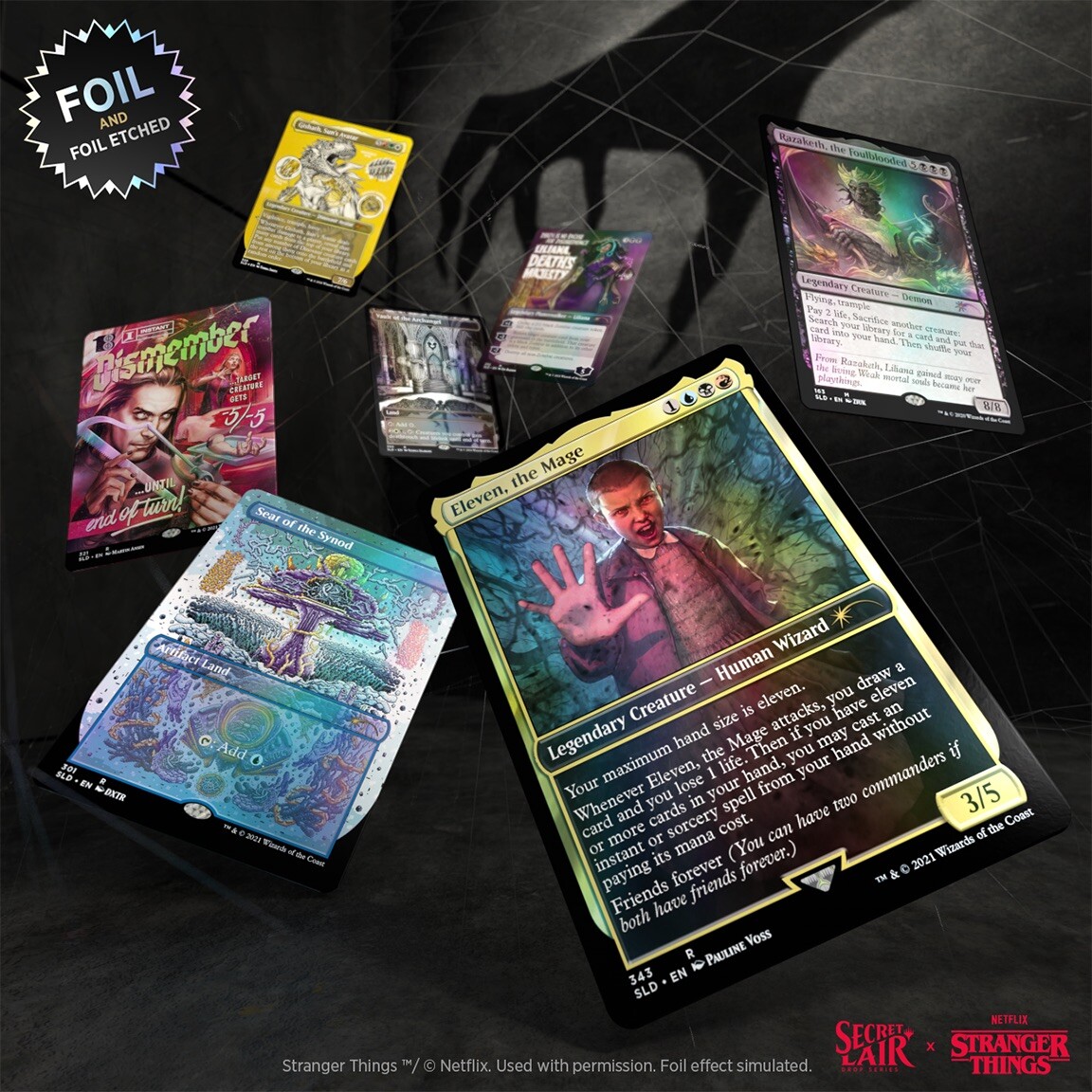 マジック：ザ・ギャザリング Secret Lair Stranger Things Foil Edition Secret Lair x Stranger Things Foil Edition | Secret Lair