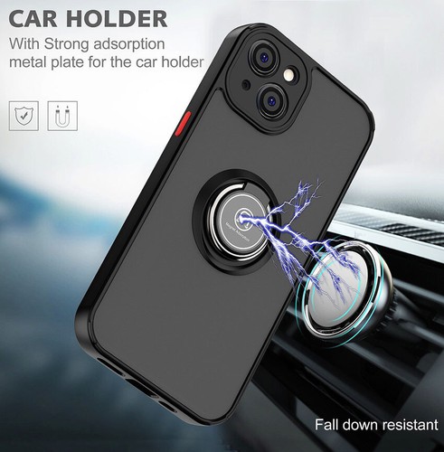 Case Cover For iPhone 14 13 Pro Max 12 XS Max Anti Scratch Magnetic Ring - Picture 8 of 17