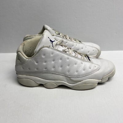 Size 13 - Air Jordan 13 Retro Low All White for sale online | eBay