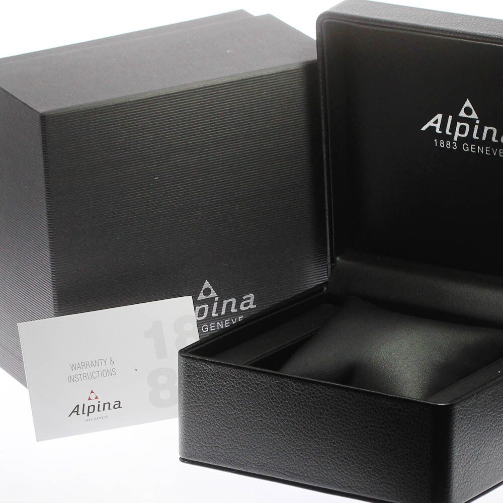Alpina Sea Strong AL-525LBN4V6B Diver black Dial Automatic Men's Watch_684344 | eBay