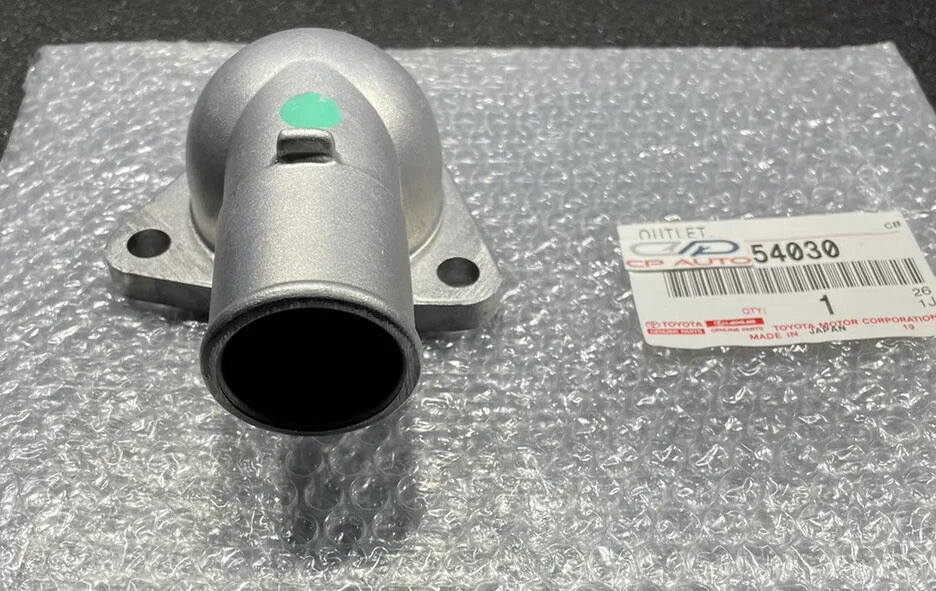 84-87 TOYOTA PICKUP 2.4 MOTOR DIÉSEL REFRIGERANTE TERMOSTATO CARCASA FABRICANTE ORIGINAL NUEVO Foto 4 de 4