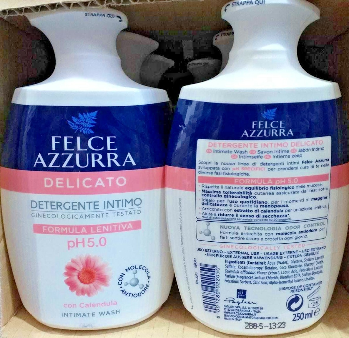 Delicato Detergente Intimo Formula Lenitiva 250 ml - Immagine 4