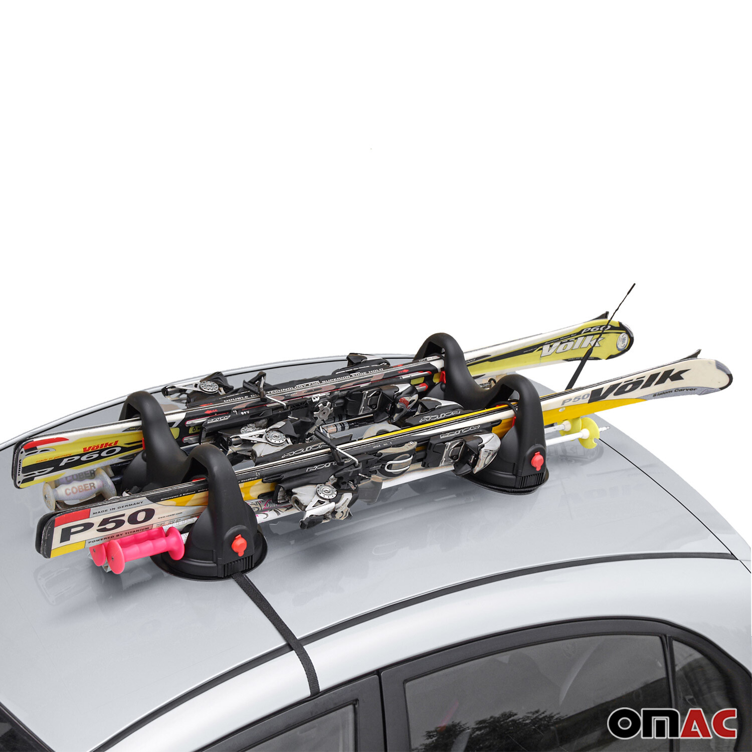 2 Pieces Ski Racks Roof Mount Carrier Black For BMW 7 Series 20012015 8698797546171 eBay