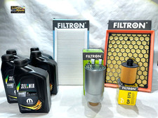 KIT TAGLIANDO FIAT CROMA 07> 1.9 MJT MULTIJET 5L SELENIA WR 5W40 + 4 FILTRI