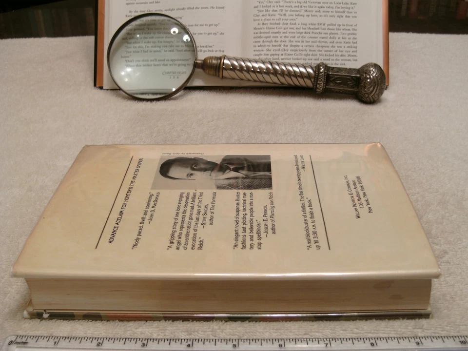 Stephen Hunter *THE MASTER SNIPER* HC/DJ 1st Edition - 1st Printing Foto 3 de 4