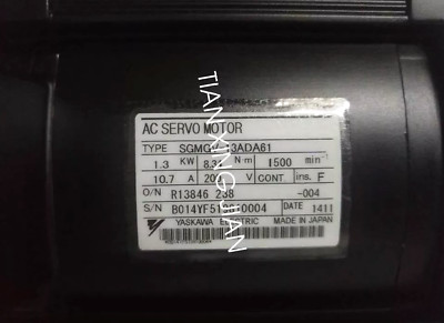 NEW Yaskawa SGMGV-13ADA61 Servo Motor FedEx or DHL or UPS