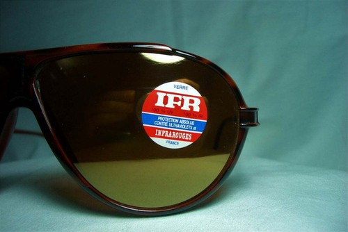 Aviator, sunglasses, oval, men's, women's, unisex, NOS, hyper vintage - Picture 2 of 4