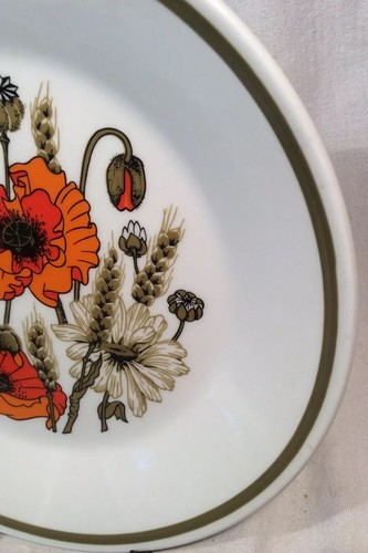 Collectable Retro J & G Meakin Studio Poppy Pattern Side Plate (17.7cm) - Picture 2 of 7