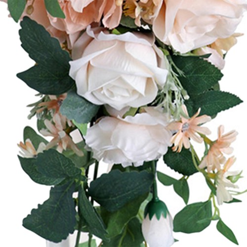 Hochzeitsstrauß für die Braut, lebensechte künstliche Blumen, Wasserfall, - Bild 2 von 5