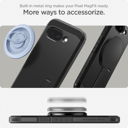 Pour Google Pixel 9a | Coque Spigen Tough Armor AI antichoc Mag Fit - Photo 15 sur 37