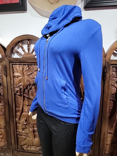 Versace Medusa Rhinestones Hoodie Size 1 Women's Sweater #W4 - Picture 5 of 19