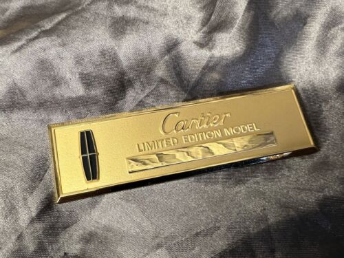 NOS Lincoln Continental Mark V Designer Series Dash Plaque Set Mark IV V VI - Picture 4 of 7