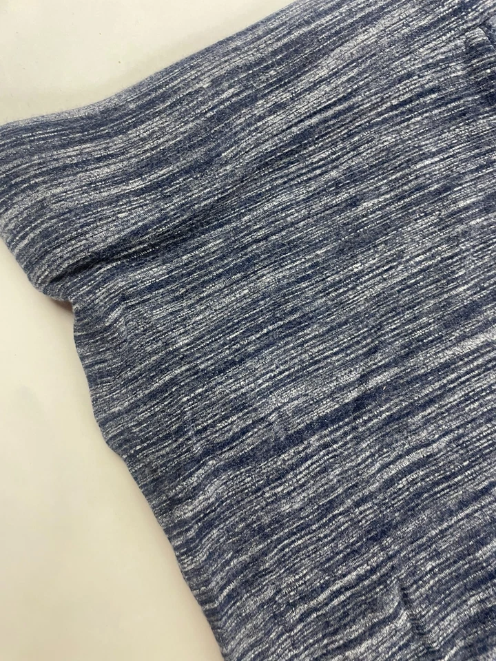 Pantalones de salón Daily Ritual para mujer talla XL azul jaspeado capris cintura ancha Foto 3 de 4