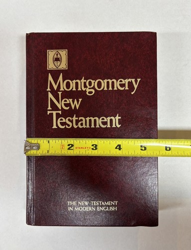 Montgomery New Testament: Modern English Bible- Holman 1st Print, First Edition - Imagen 8 de 9