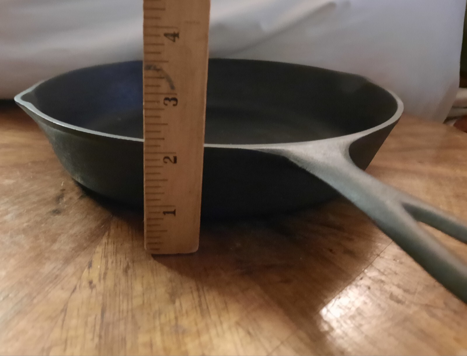 Lot Of 2 Vintage 3 Notch Lodge 7 and 8 Cast Iron Skillets eBay