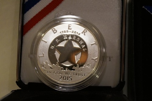 2015 Complete 4 Coin US Marshal's Commemorative Coin Set - Picture 3 of 10