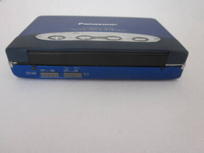 Panasonic Cassette Player RQ-S75 Junk Rare Retro Portable Blue JP