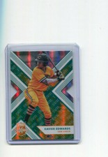 2018 Elite Extra Edition Status Tie Dye Die Cut Xavier Edwards 4/10