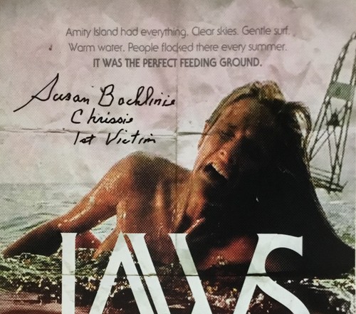 JAWS Susan Backlinie L/ED Autographed Photograph Custom Framed JSA JXVII - Foto 5 di 7