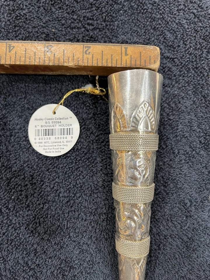 Vtg Hosley Tussie Mussie Bouquet Holder - Image 4 of 4