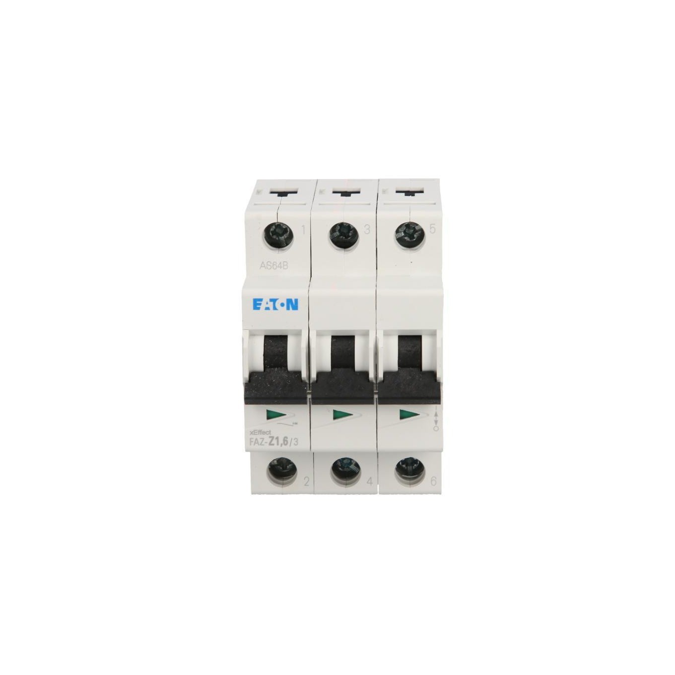 Overcurrent Switch 3P Z 1.6A 10kA AC FAZ Z16/3 278920