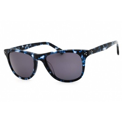 GAP Women's Sunglasses Rectangular Shape Blue Havana Acetate Frame SGP016 0BLH
