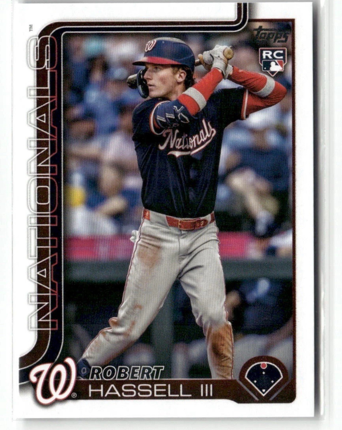 2025 Topps UPDATE Robert Hassell III RC Rookie Nationals #US109