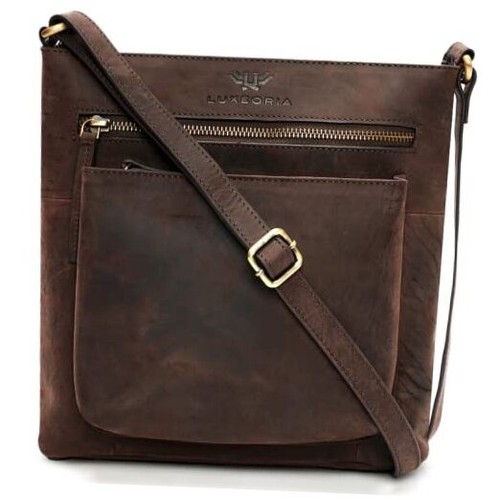 Genuine Leather Crossbody Bags for Women, Premium Handmade Leather Purses -