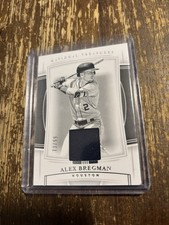2020 National Treasures Relic #115 Black and White 06/99 Alex Bregman